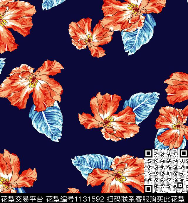 简欧大牌风数码华亿平台数码印花华亿平台下载（图片编号: 1131592） - 瓦栏（Walan）