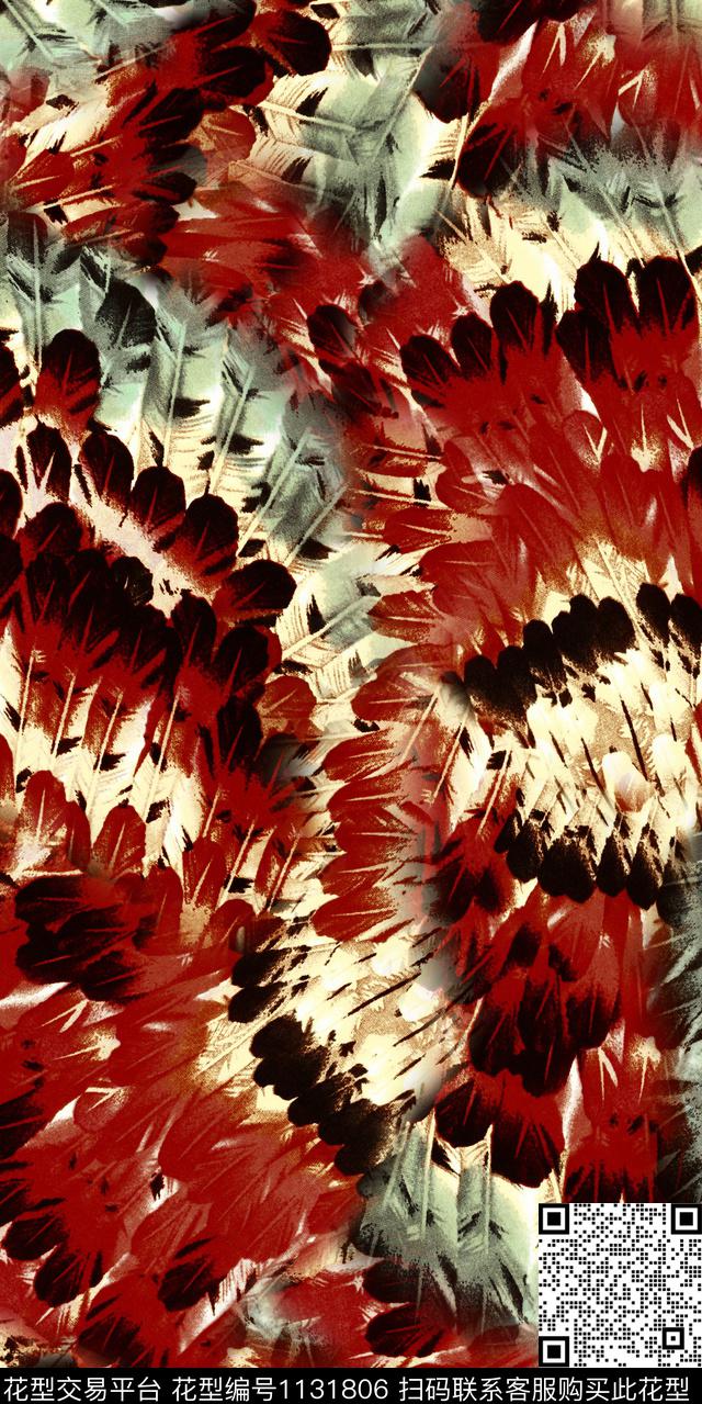 大牌风数码华亿平台抽象数码印花华亿平台下载（图片编号: 1131806） - 瓦栏（Walan）