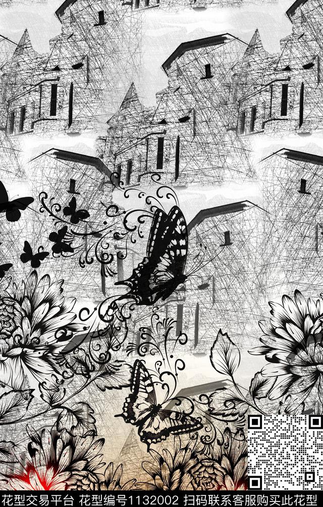 定位花数码华亿平台杭州数码印花华亿平台下载（图片编号: 1132002） - 瓦栏（Walan）