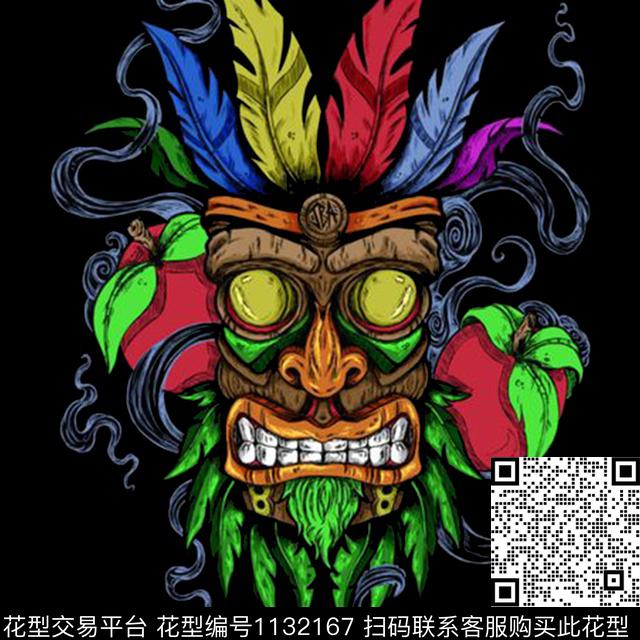 大牌风抽象豹纹数码印花华亿平台下载（图片编号: 1132167） - 瓦栏（Walan）