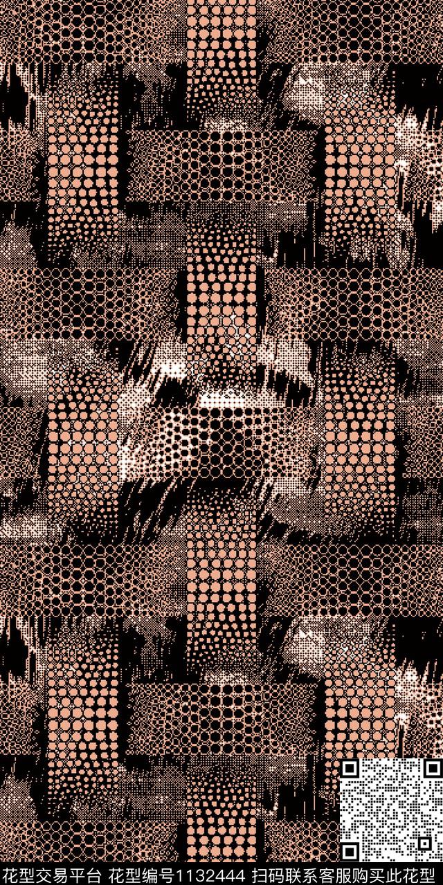 大牌风抽象数码华亿平台数码印花华亿平台下载（图片编号: 1132444） - 瓦栏（Walan）