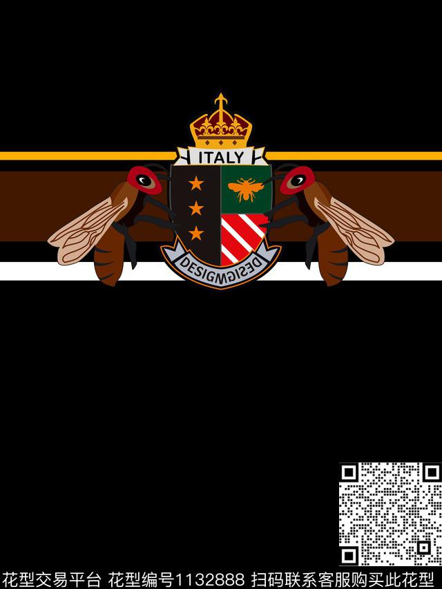 蜜蜂定位条战斗数码印花华亿平台下载（图片编号: 1132888） - 瓦栏（Walan）