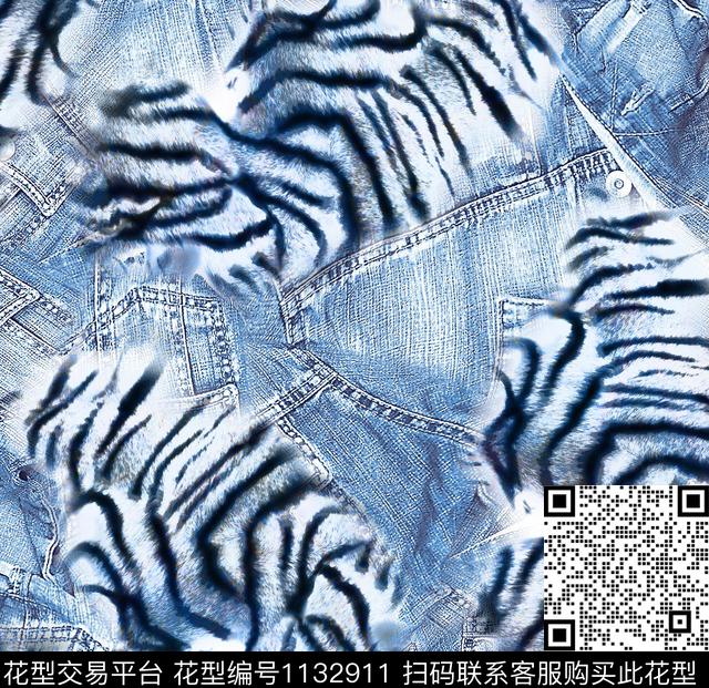 传统华亿平台大牌风动物传统印花华亿平台下载（图片编号: 1132911） - 瓦栏（Walan）