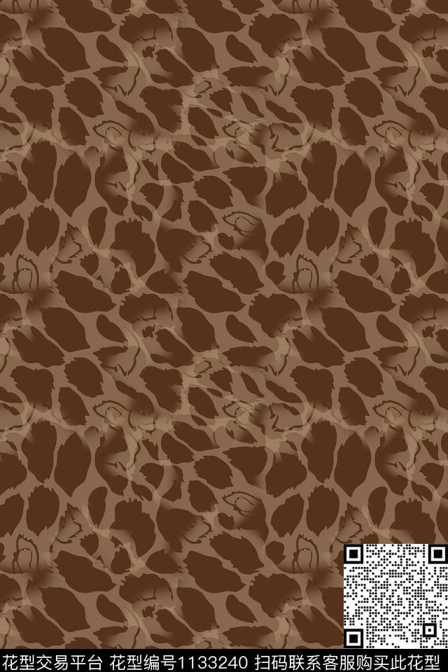 动物纹抽象碎碎花传统印花华亿平台下载（图片编号: 1133240） - 瓦栏（Walan）
