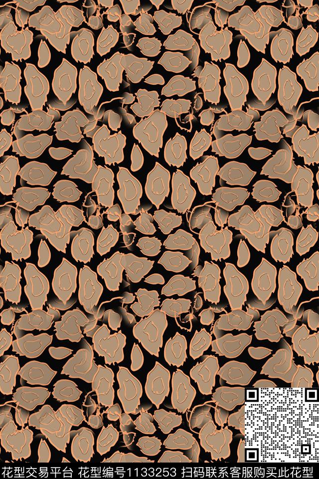 动物纹抽象碎碎花传统印花华亿平台下载（图片编号: 1133253） - 瓦栏（Walan）