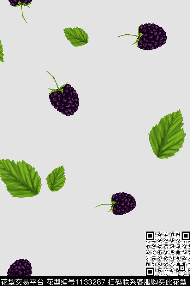 水果女装卡通数码印花华亿平台下载（图片编号: 1133287） - 瓦栏（Walan）