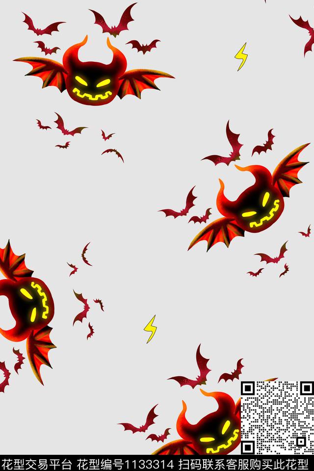 趣味女装动物数码印花华亿平台下载（图片编号: 1133314） - 瓦栏（Walan）