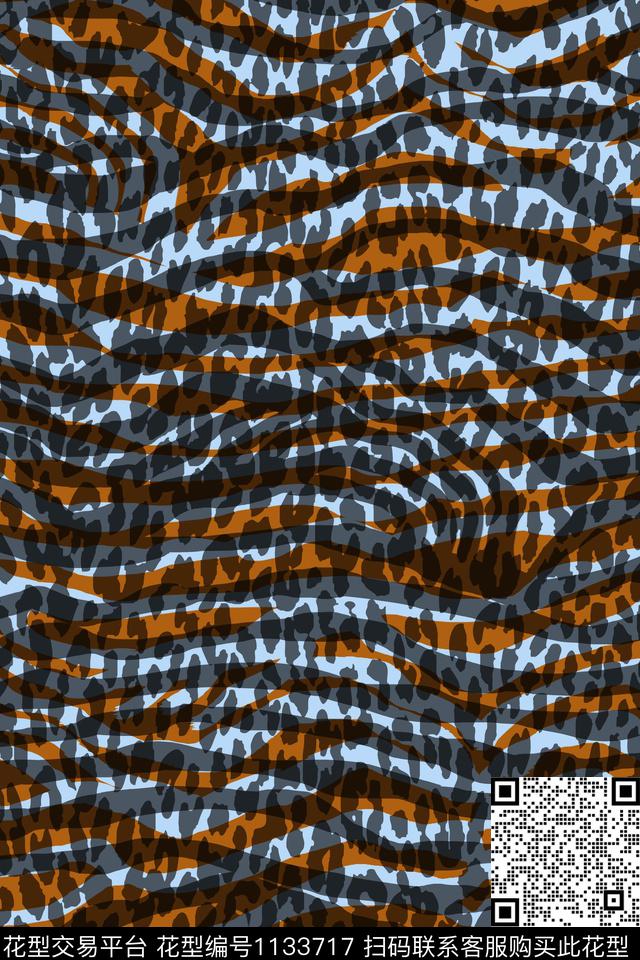 mixanimalprintszebra数码印花华亿平台下载（图片编号: 1133717） - 瓦栏（Walan）