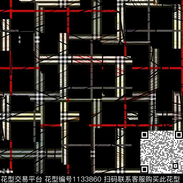 条格线条数码华亿平台数码印花华亿平台下载（图片编号: 1133860） - 瓦栏（Walan）