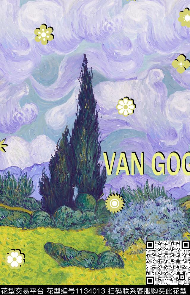 LV油画华亿平台大师数码印花华亿平台下载（图片编号: 1134013） - 瓦栏（Walan）