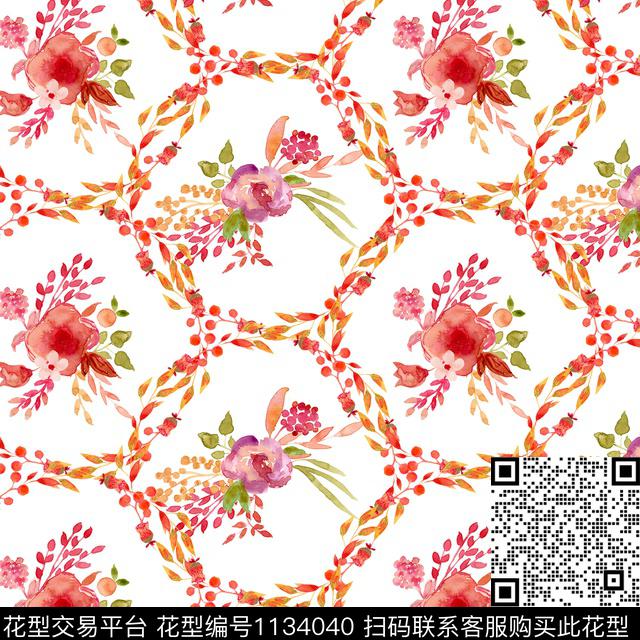 复古女装数码华亿平台数码印花华亿平台下载（图片编号: 1134040） - 瓦栏（Walan）