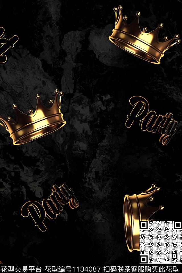 大牌风动物潮牌数码印花华亿平台下载（图片编号: 1134087） - 瓦栏（Walan）