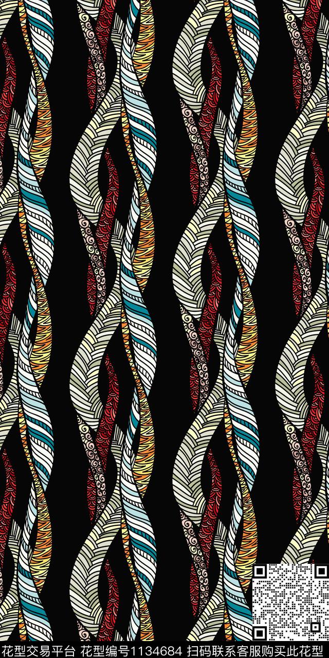 抽象大牌风数码华亿平台数码印花华亿平台下载（图片编号: 1134684） - 瓦栏（Walan）