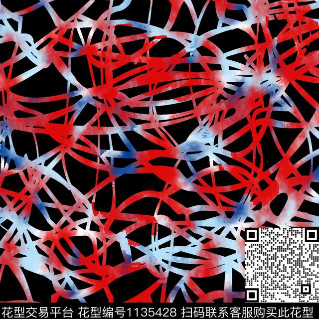 抽象大牌风渐变传统印花华亿平台下载（图片编号: 1135428） - 瓦栏（Walan）