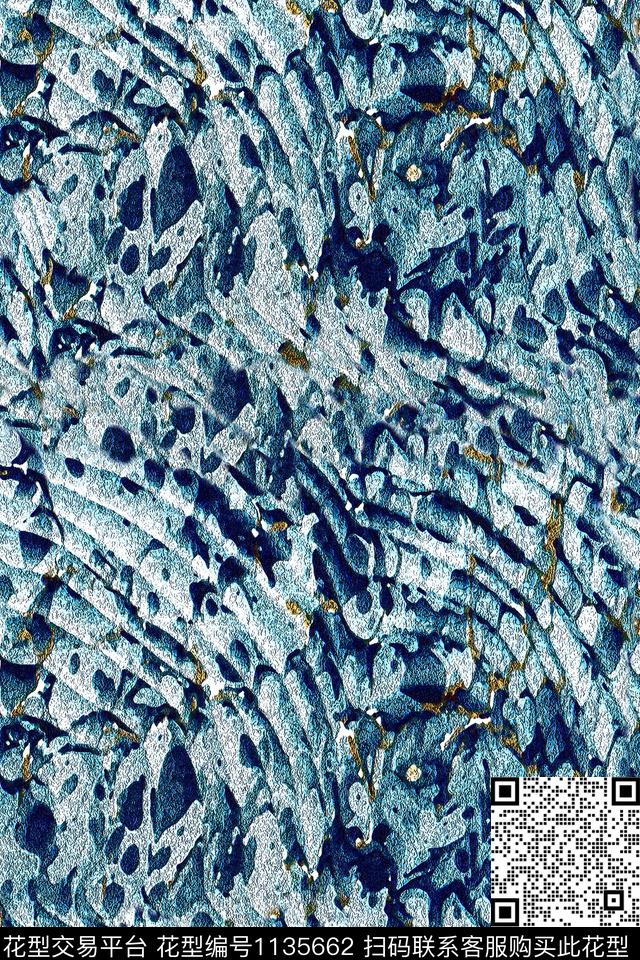 淑女抽象大牌风数码印花华亿平台下载（图片编号: 1135662） - 瓦栏（Walan）