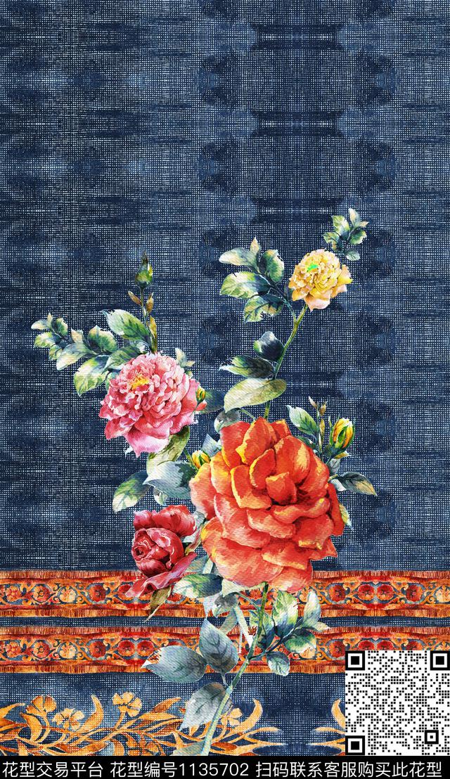 深圳定位花数码华亿平台数码印花华亿平台下载（图片编号: 1135702） - 瓦栏（Walan）