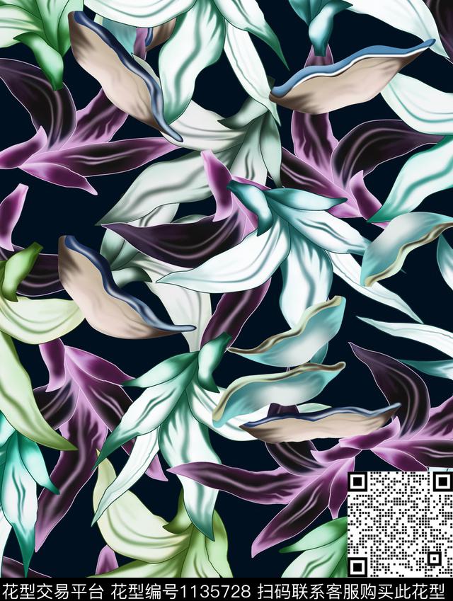 数码华亿平台热带华亿平台女装数码印花华亿平台下载（图片编号: 1135728） - 瓦栏（Walan）