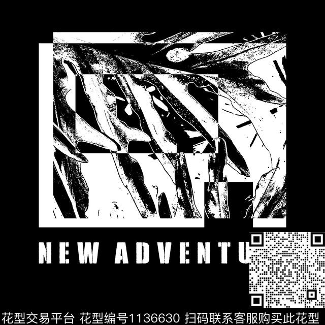 抽象男装大牌风男装传统印花华亿平台下载（图片编号: 1136630） - 瓦栏（Walan）