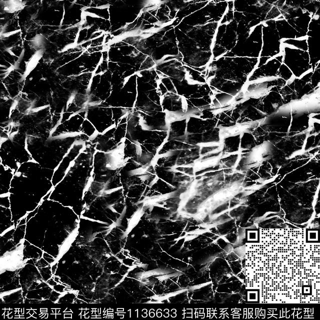 抽象男装抽象花卉大牌风数码印花华亿平台下载（图片编号: 1136633） - 瓦栏（Walan）