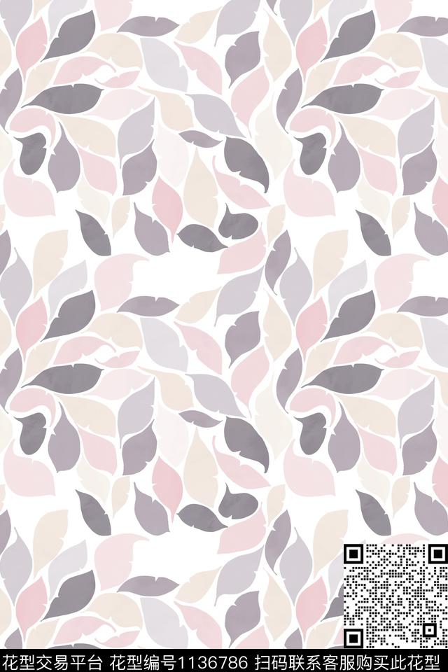 几何花卉休闲数码华亿平台数码印花华亿平台下载（图片编号: 1136786） - 瓦栏（Walan）