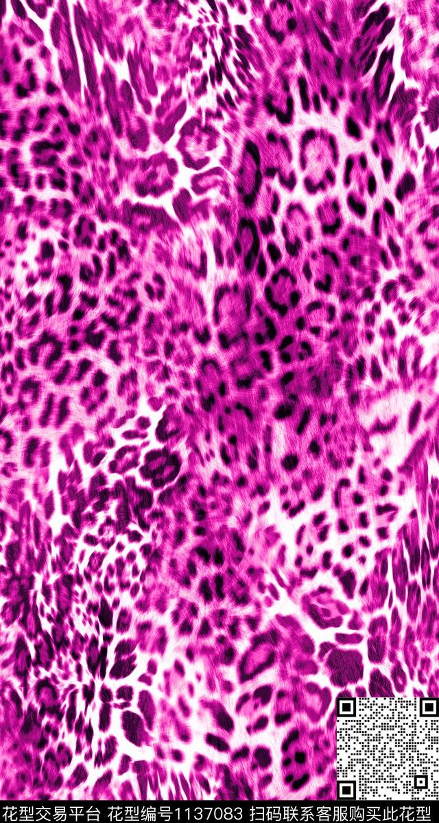 动物纹泳装欧美数码印花华亿平台下载（图片编号: 1137083） - 瓦栏（Walan）