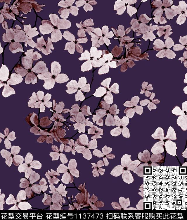 秋冬华亿平台大牌男装小碎花数码印花华亿平台下载（图片编号: 1137473） - 瓦栏（Walan）