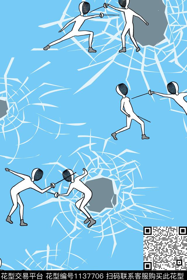 动漫手绘玻璃传统印花华亿平台下载（图片编号: 1137706） - 瓦栏（Walan）