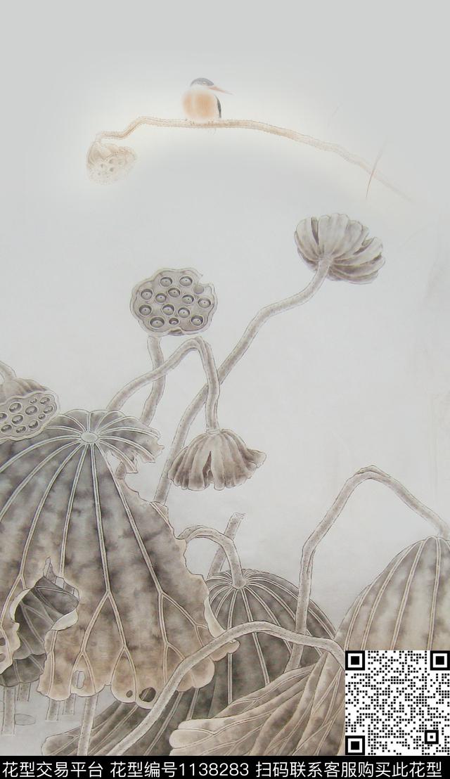 清爽花卉民族风数码印花华亿平台下载（图片编号: 1138283） - 瓦栏（Walan）