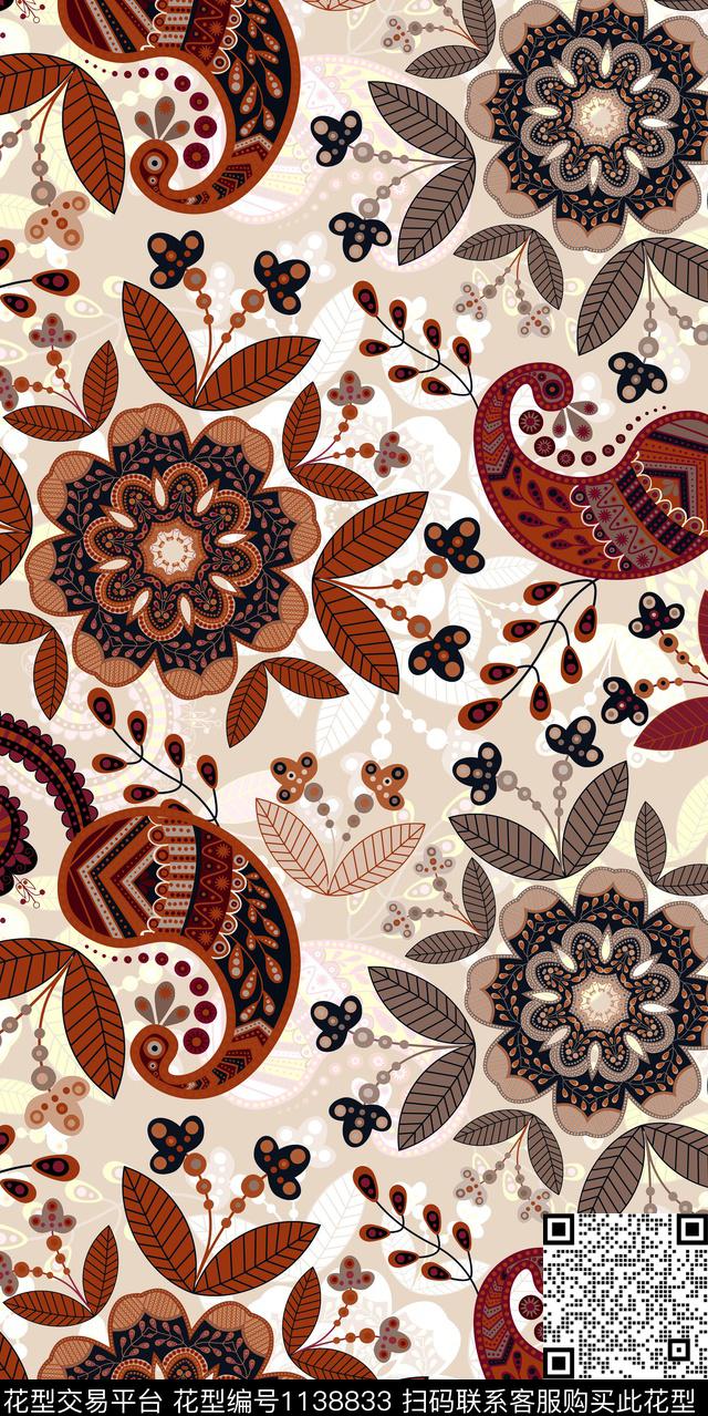 抽象大牌风数码华亿平台数码印花华亿平台下载（图片编号: 1138833） - 瓦栏（Walan）