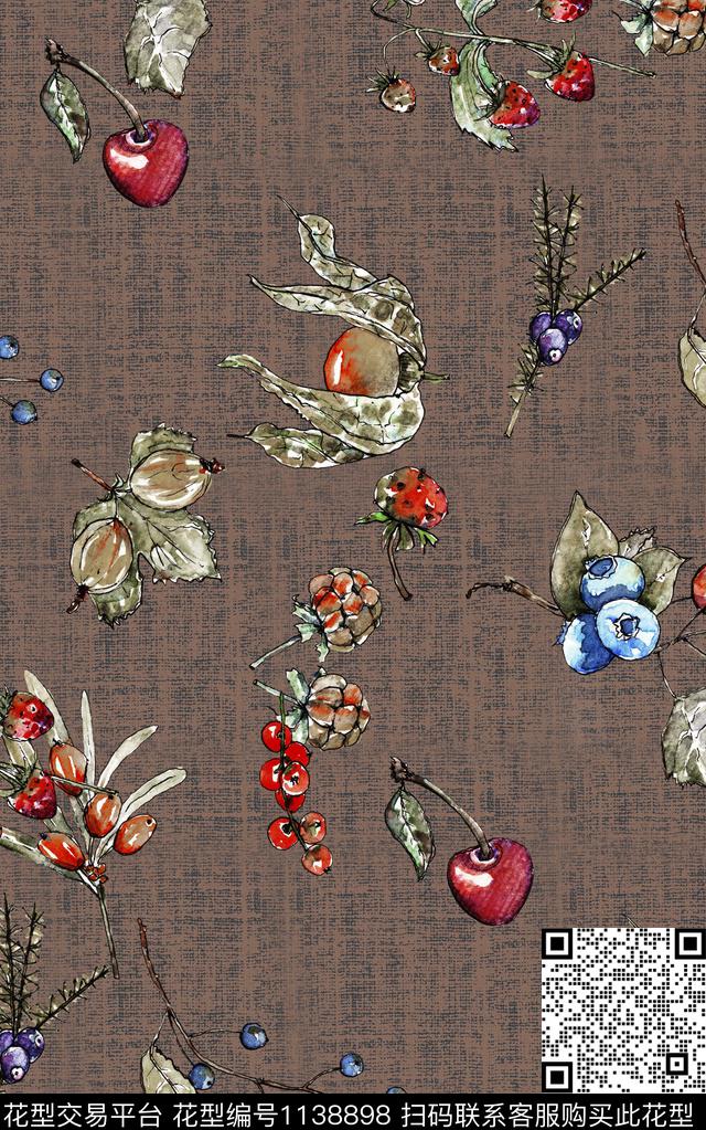 肌理数码华亿平台花卉数码印花华亿平台下载（图片编号: 1138898） - 瓦栏（Walan）