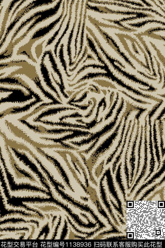 动物纹斑马纹豹纹传统印花华亿平台下载（图片编号: 1138936） - 瓦栏（Walan）