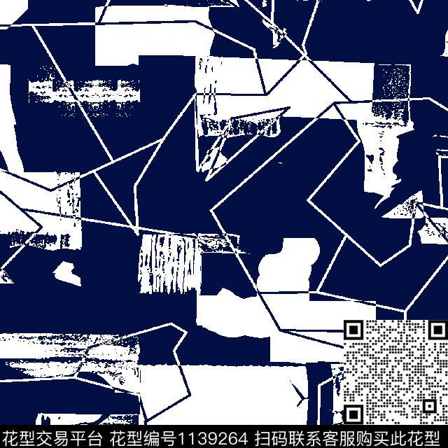 大牌风创意几何传统印花华亿平台下载（图片编号: 1139264） - 瓦栏（Walan）