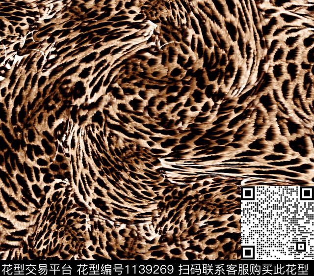 豹纹传统华亿平台动物传统印花华亿平台下载（图片编号: 1139269） - 瓦栏（Walan）