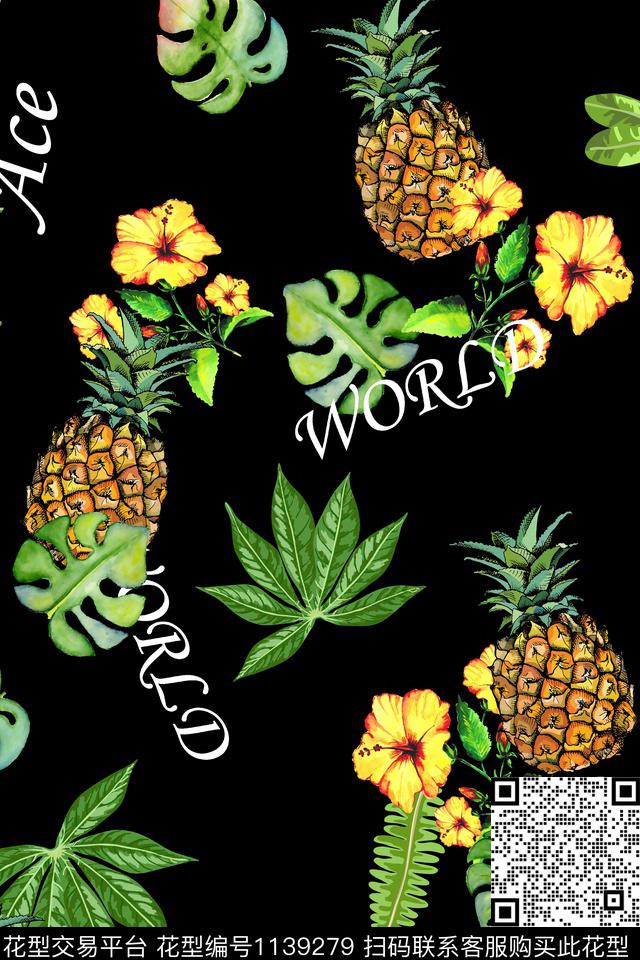 春夏华亿平台大牌风花卉数码印花华亿平台下载（图片编号: 1139279） - 瓦栏（Walan）