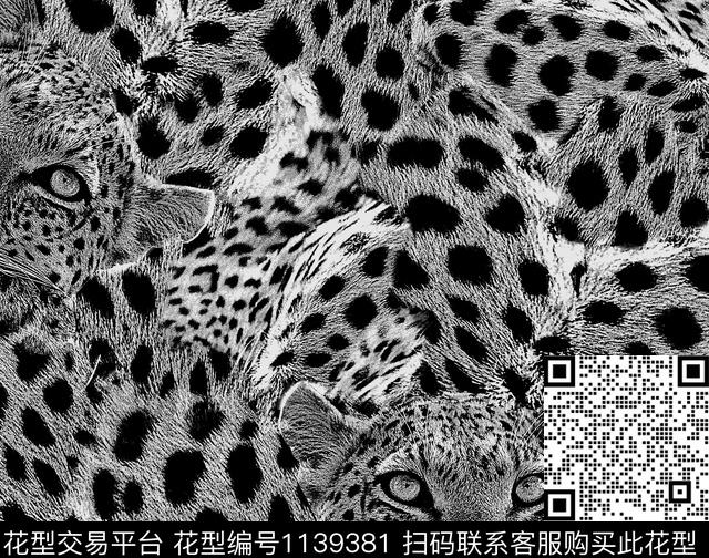 豹纹传统华亿平台动物传统印花华亿平台下载（图片编号: 1139381） - 瓦栏（Walan）