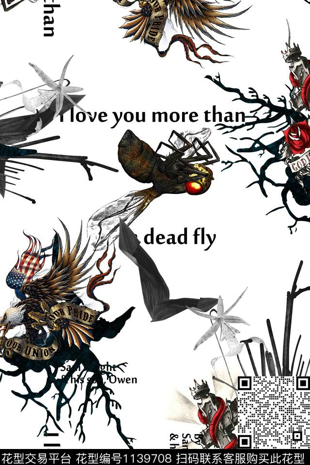 潮牌大牌风花卉数码印花华亿平台下载（图片编号: 1139708） - 瓦栏（Walan）