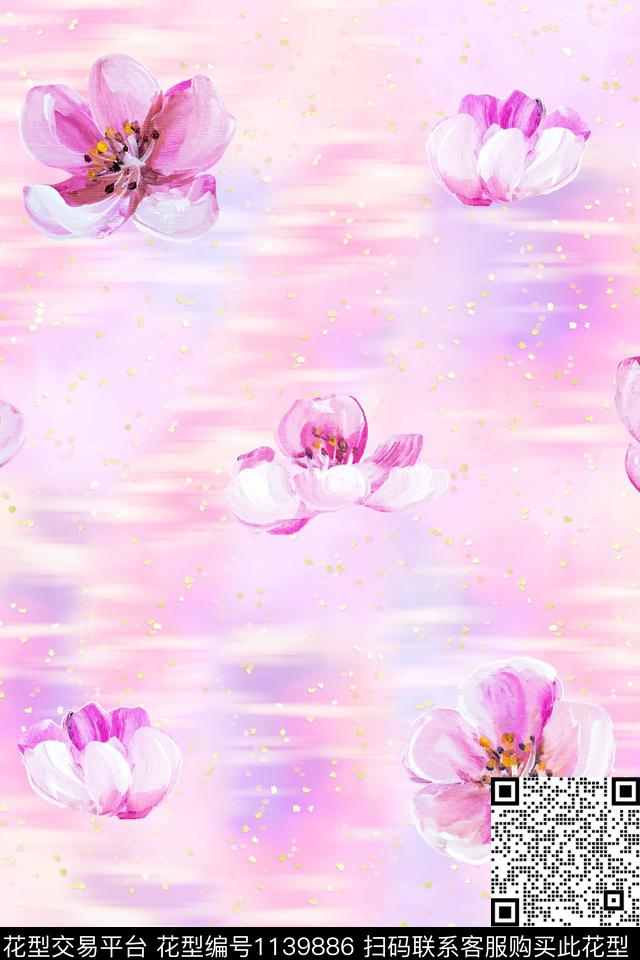 桃花数码华亿平台少女数码印花华亿平台下载（图片编号: 1139886） - 瓦栏（Walan）