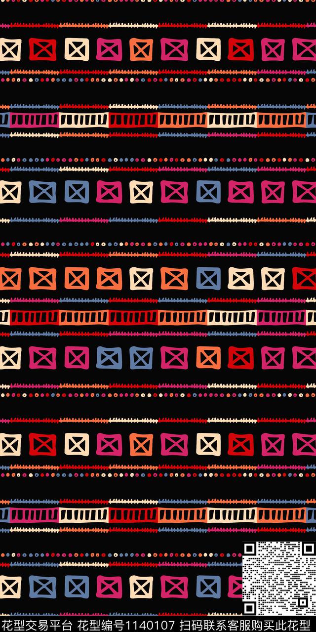 大牌风数码华亿平台几何数码印花华亿平台下载（图片编号: 1140107） - 瓦栏（Walan）