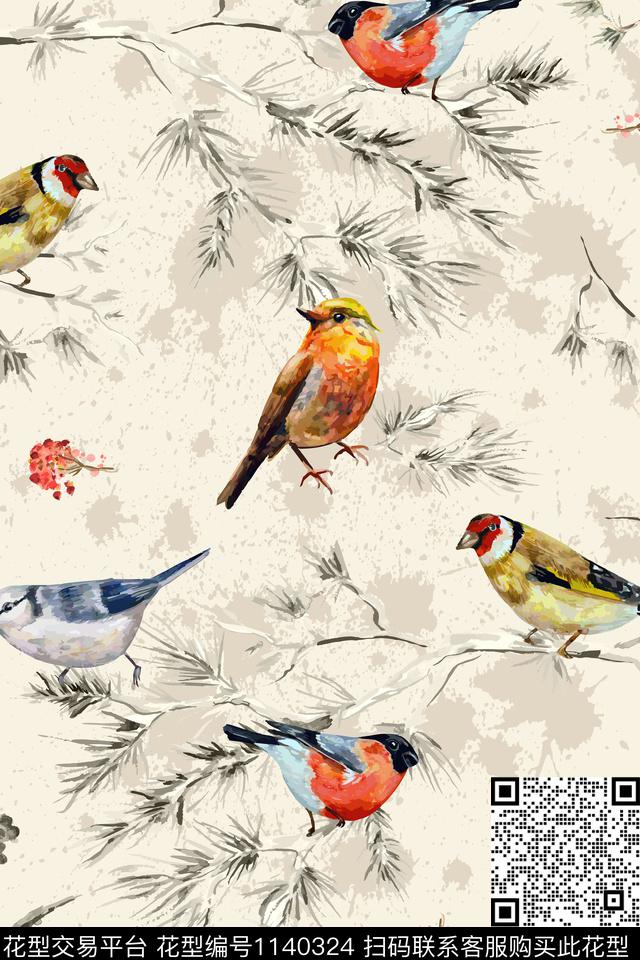 纹理大牌风古董数码印花华亿平台下载（图片编号: 1140324） - 瓦栏（Walan）