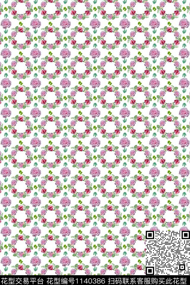 创意小碎花百搭传统印花华亿平台下载（图片编号: 1140386） - 瓦栏（Walan）