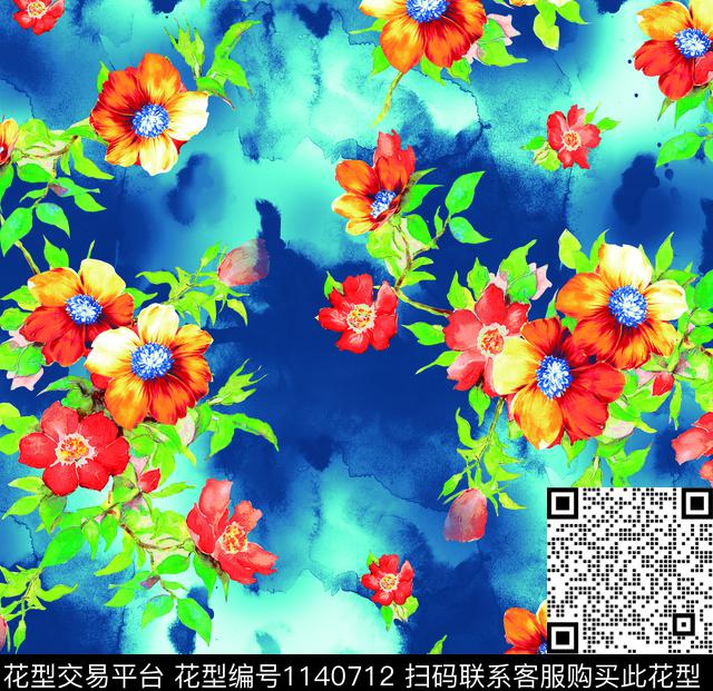 动物格子字母数码印花华亿平台下载（图片编号: 1140712） - 瓦栏（Walan）