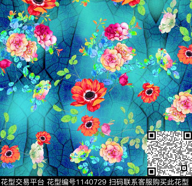 动物格子字母数码印花华亿平台下载（图片编号: 1140729） - 瓦栏（Walan）