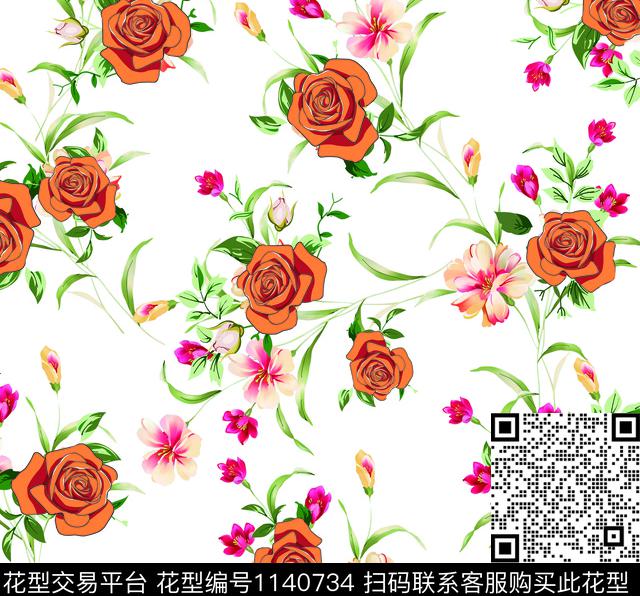 动物格子字母数码印花华亿平台下载（图片编号: 1140734） - 瓦栏（Walan）