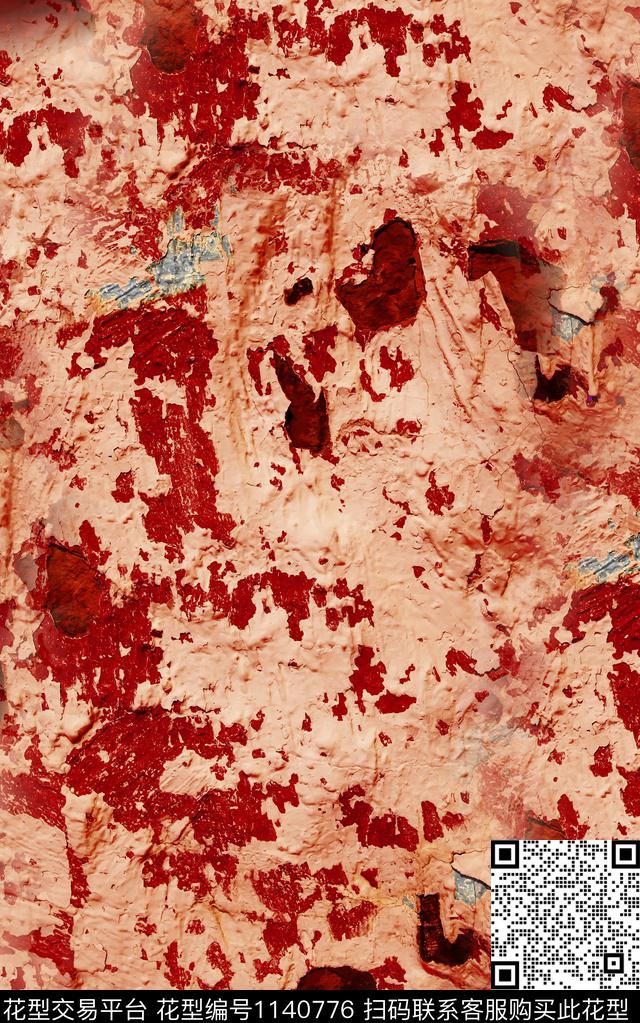 复古肌理中老年数码印花华亿平台下载（图片编号: 1140776） - 瓦栏（Walan）