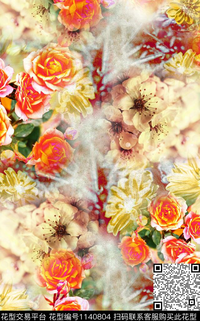 数码华亿平台照片花卉花卉数码印花华亿平台下载（图片编号: 1140804） - 瓦栏（Walan）