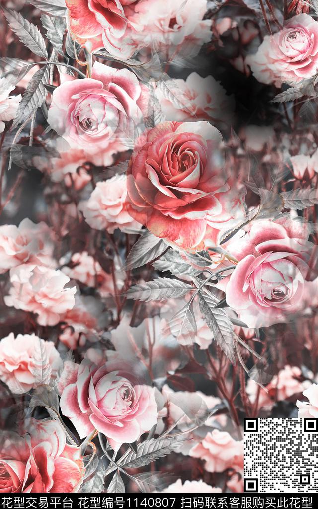 数码华亿平台照片花卉花卉数码印花华亿平台下载（图片编号: 1140807） - 瓦栏（Walan）