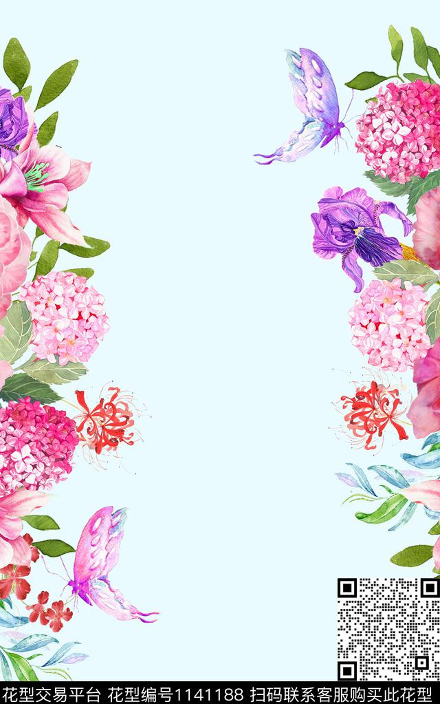 女装时尚优雅风传统印花华亿平台下载（图片编号: 1141188） - 瓦栏（Walan）