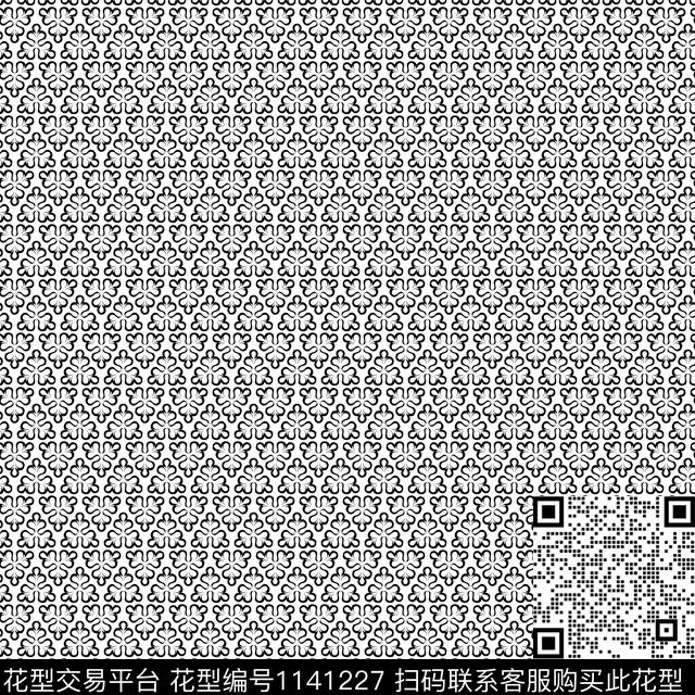 抽象女装简约数码印花华亿平台下载（图片编号: 1141227） - 瓦栏（Walan）