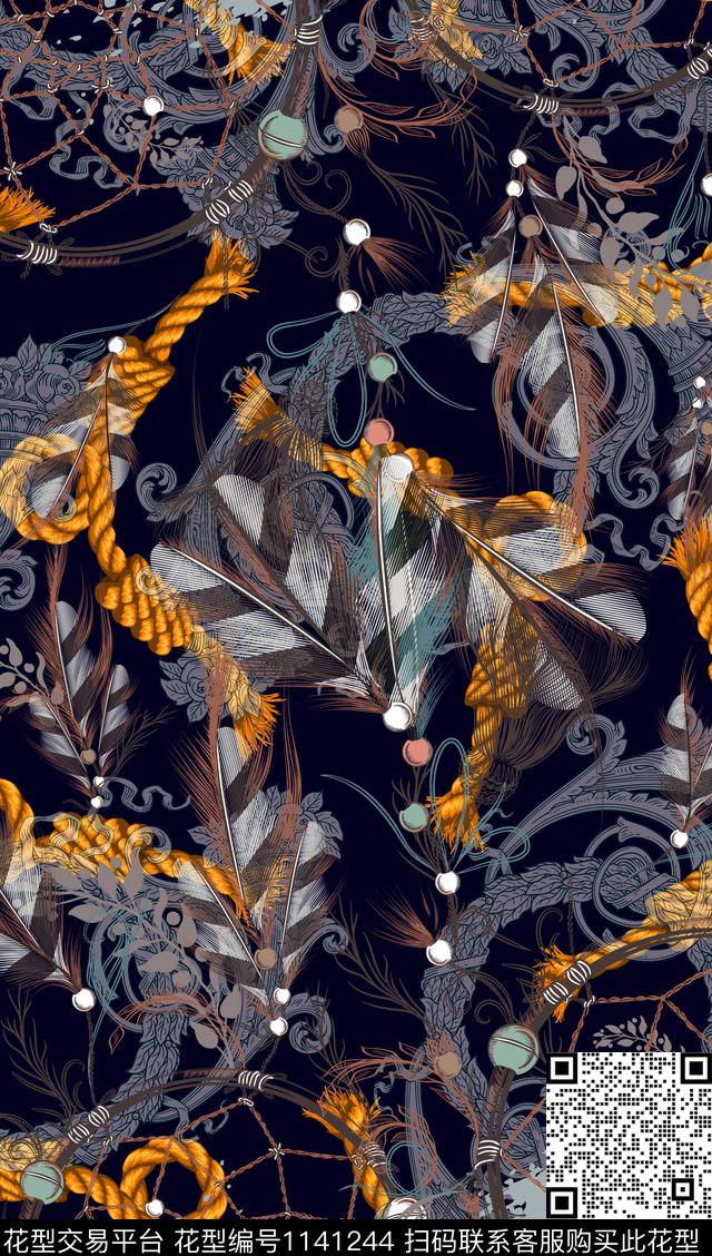 数码华亿平台男装复古男装数码印花华亿平台下载（图片编号: 1141244） - 瓦栏（Walan）