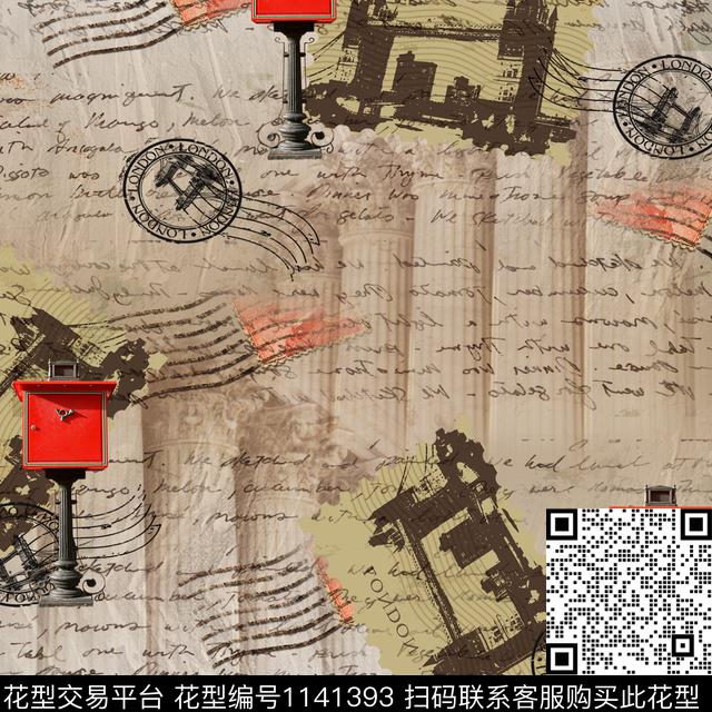 复古数码华亿平台欧洲数码印花华亿平台下载（图片编号: 1141393） - 瓦栏（Walan）